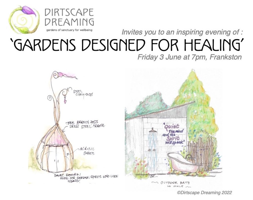Garden design for wellbeing and healing